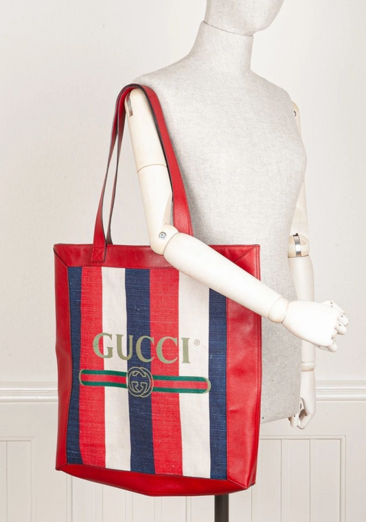 Sylvie Stripe Tote