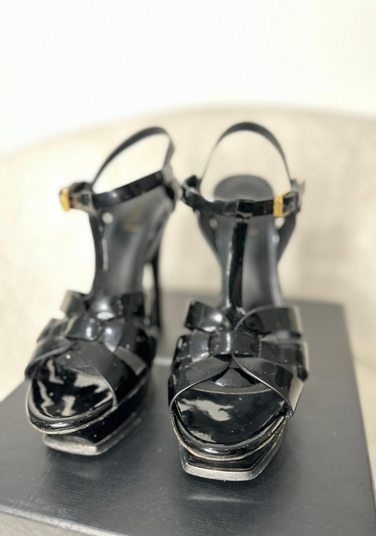 Tribute Platform Sandal Heels