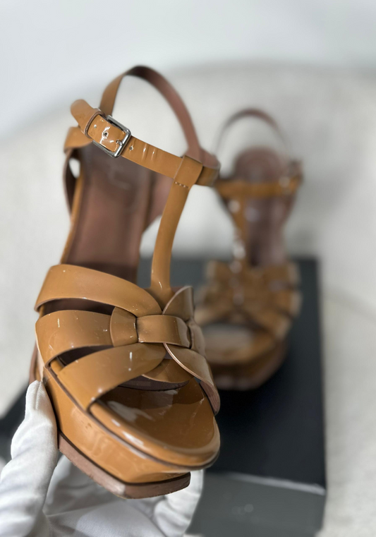 Tribute Platform Sandal Heels