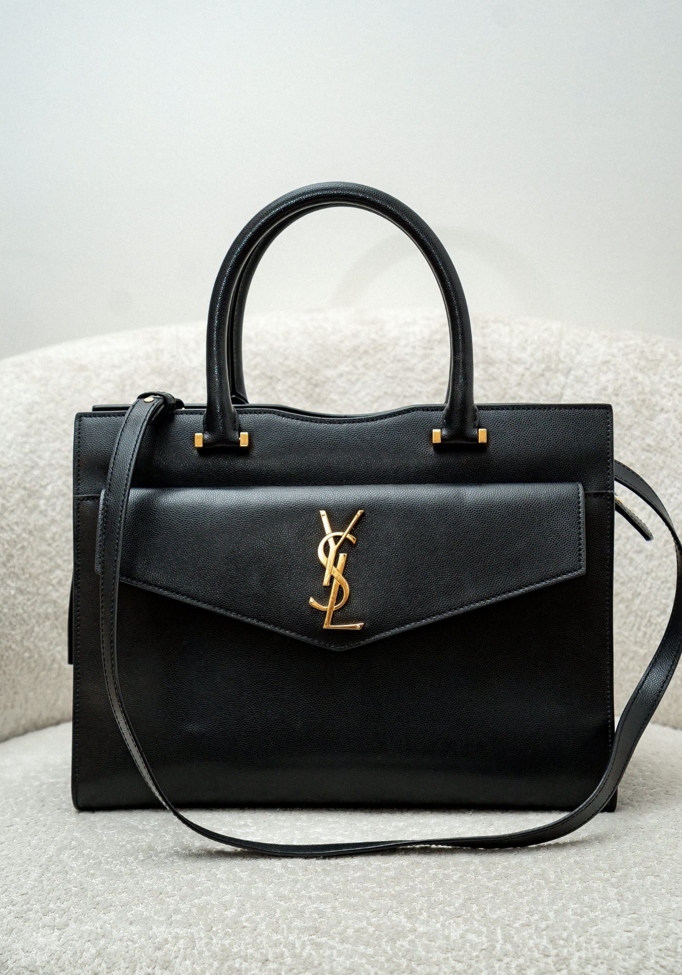 Bolso tote de piel Uptown