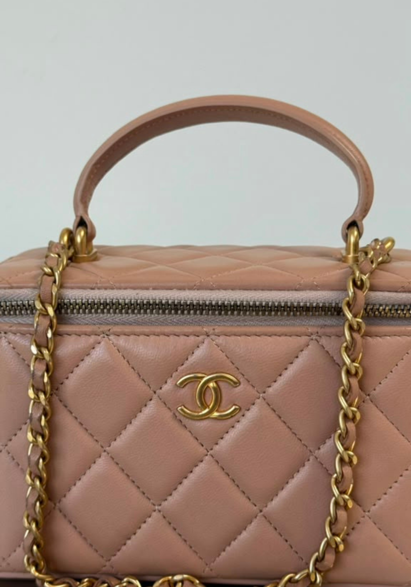 Vanity Case With Handle