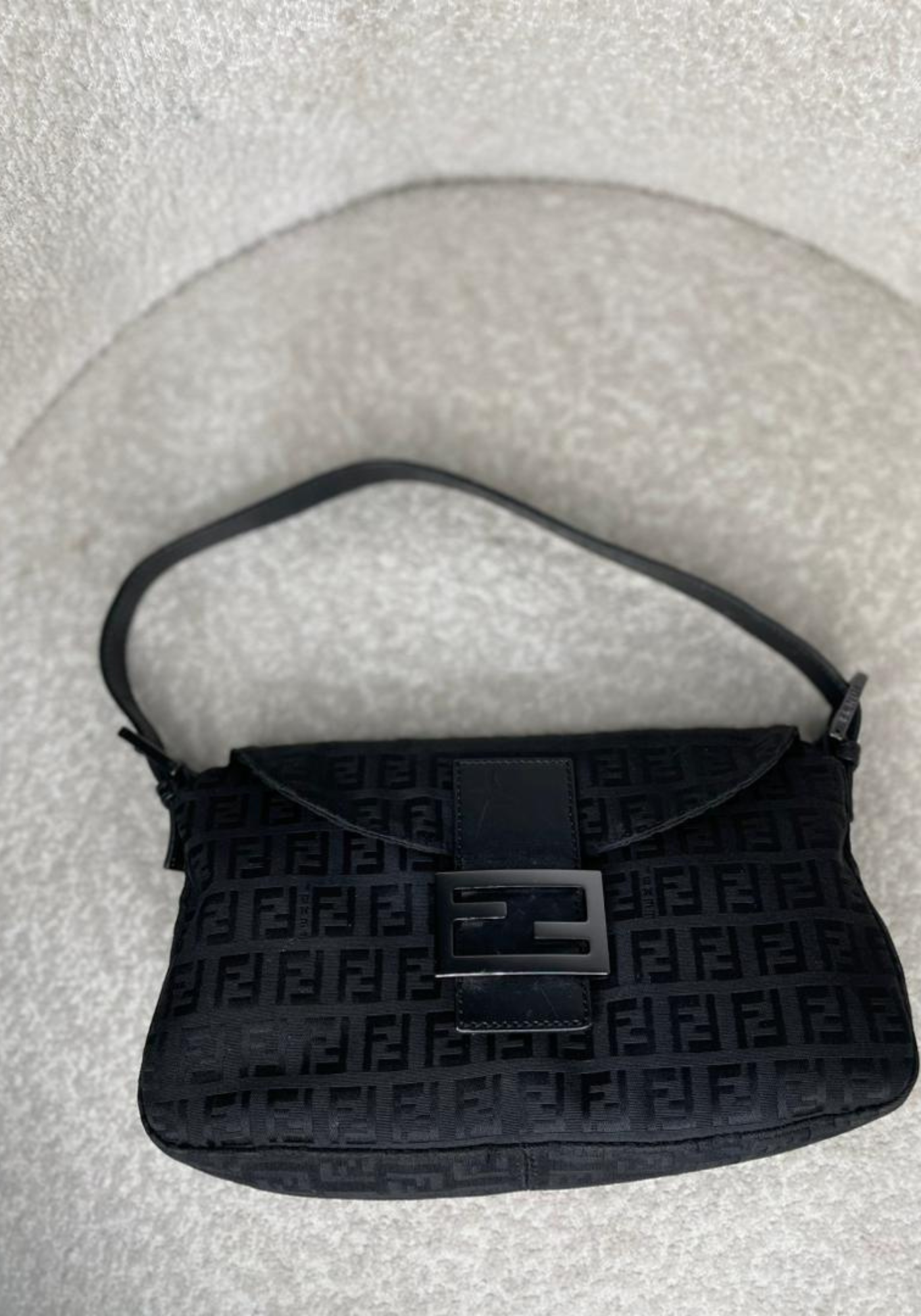 Zucca Canvas Baguette Bag